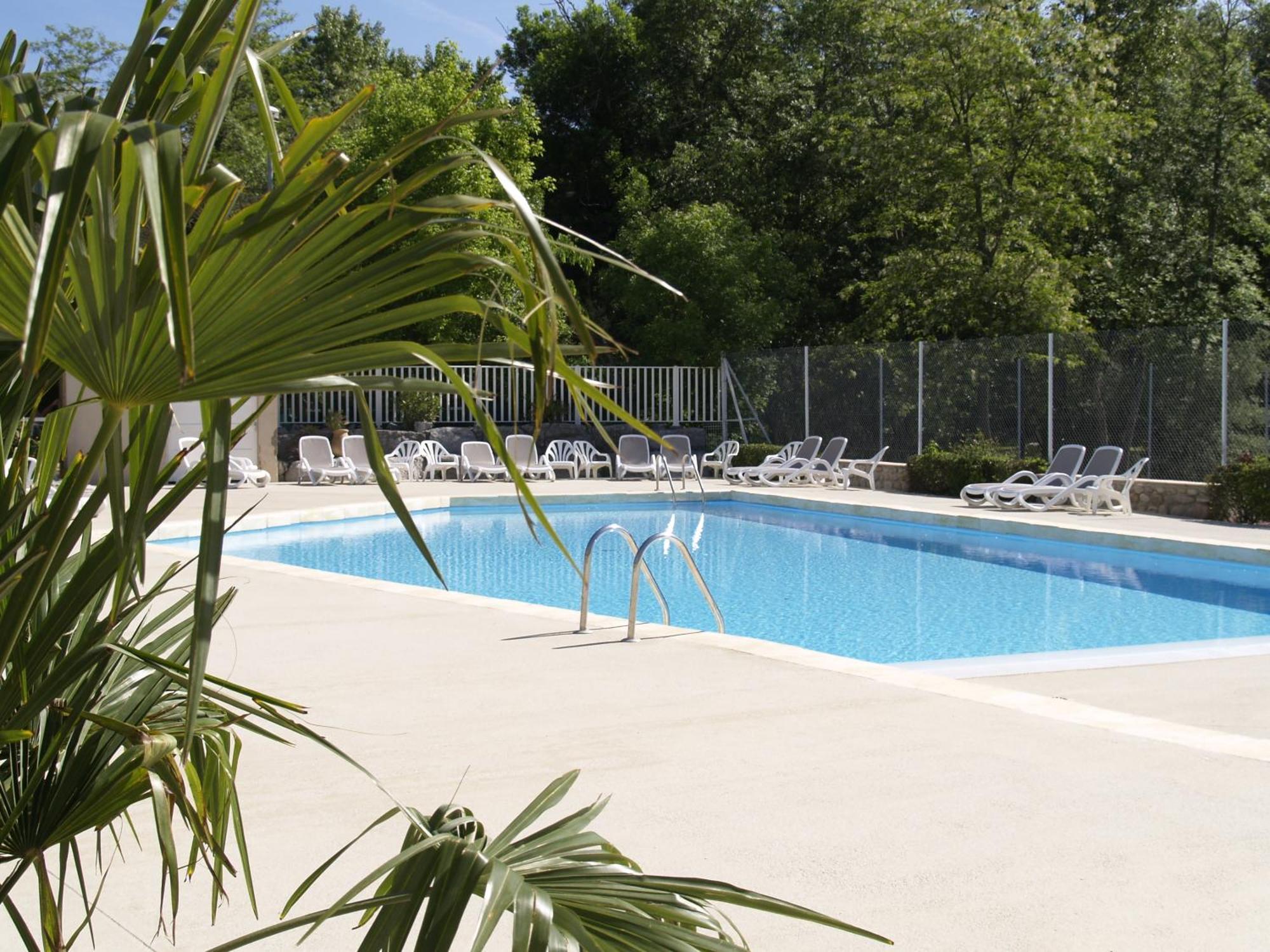 Camping La Digue Chauzon Exterior foto