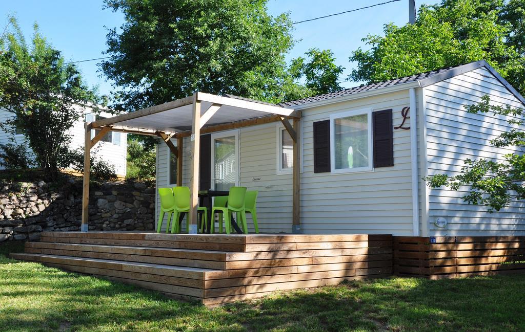 Camping La Digue Chauzon Exterior foto