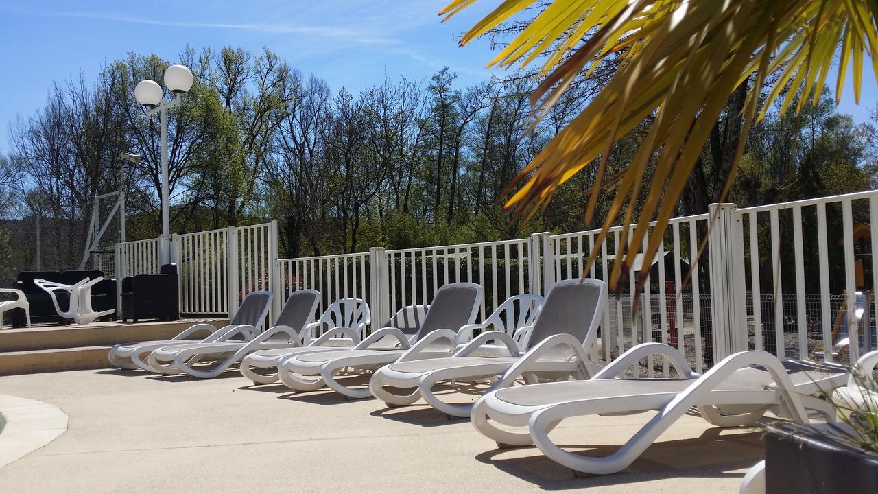 Camping La Digue Chauzon Exterior foto